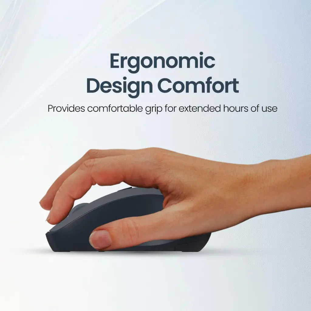 Portronics POR 2786 Toad 34 Wireless Mouse 2.4GHz Adjustable DPI 1600-tpstech.in