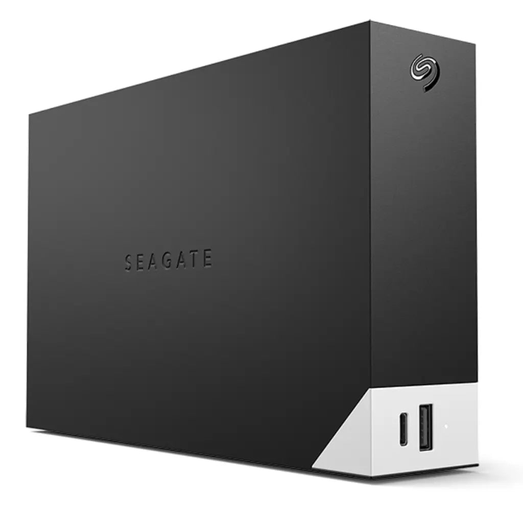 Seagate OneTouch Hub 12TB 3.5" Desktop External Hard Disk Drive with Password Protection - Black-tpstech.in