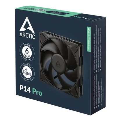 ARCTIC P14 Pro 140mm PWM Case Fan High Static Pressure 2500 RPM FDB-tpstech.in