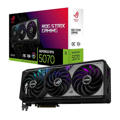 ASUS ROG Strix GeForce RTX 5070 OC 12GB GDDR7 Gaming Graphics Card-tpstech.in