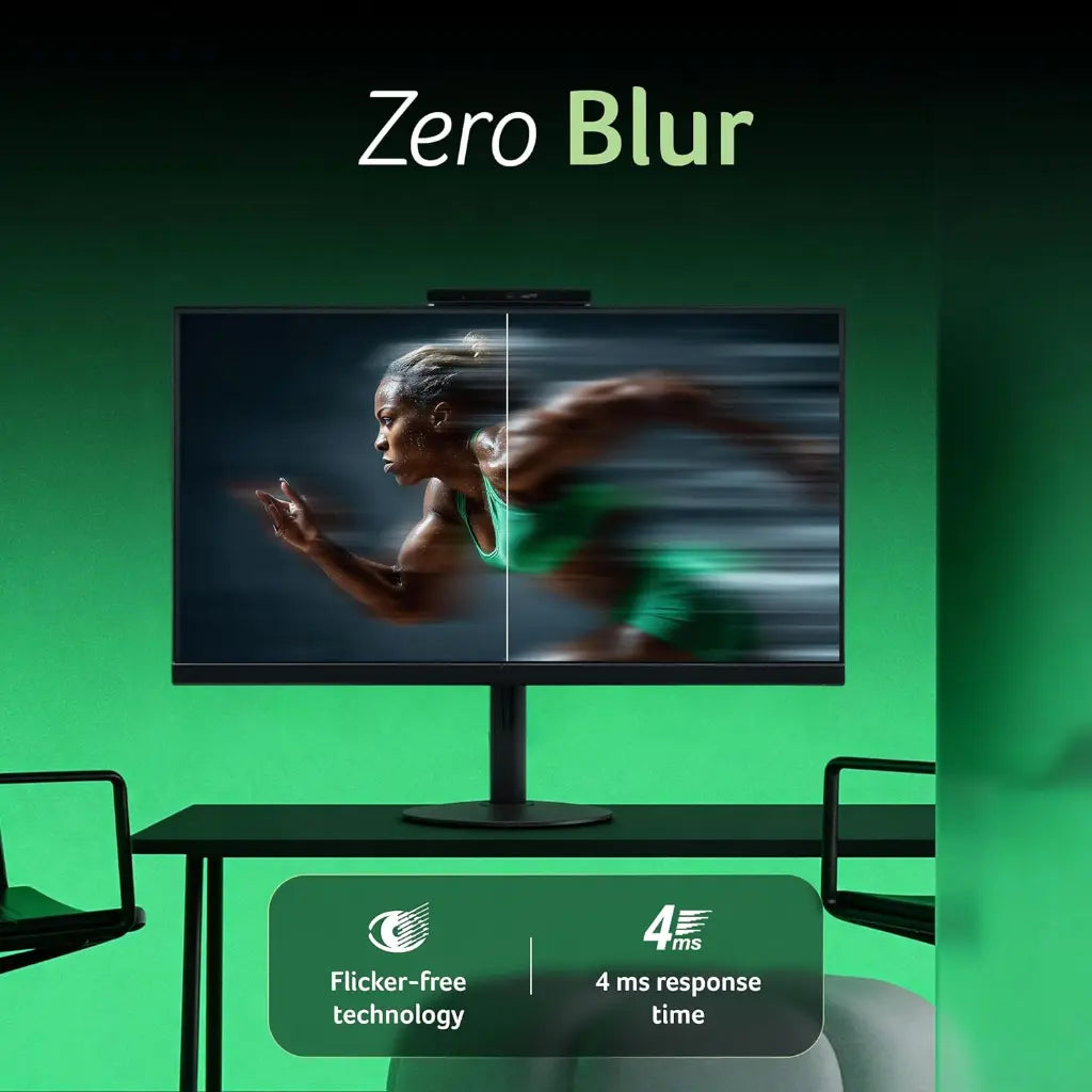 Acer B227Q 21.5" 100Hz IPS Full HD Monitor with Height Pivot Stand-tpstech.in