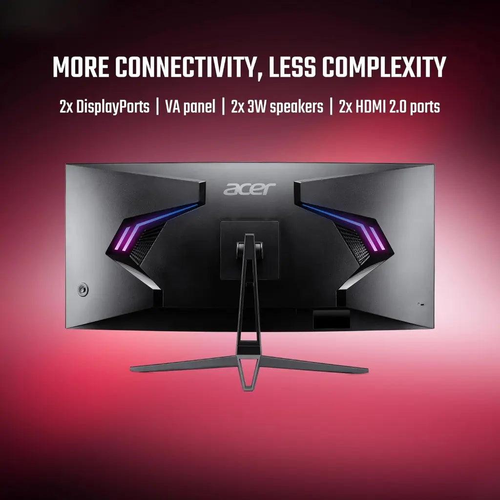 Acer Nitro ED343CUR X0 34" 200Hz 0.5ms UWQHD Curved Gaming Monitor-tpstech.in