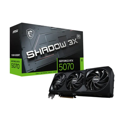 MSI GeForce RTX 5070 12G SHADOW 3X OC 12GB GDDR7 Graphics Card-tpstech.in