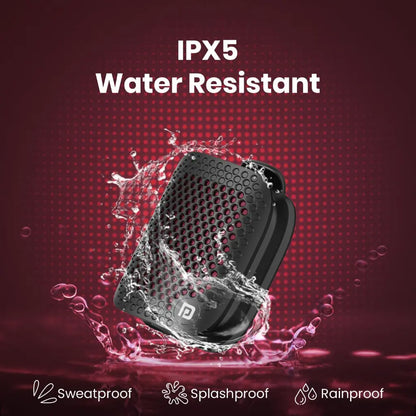 Portronics Talk Five POR 2713 Wearable Bluetooth Speaker 3W Output Bluetooth 5.3-tpstech.in