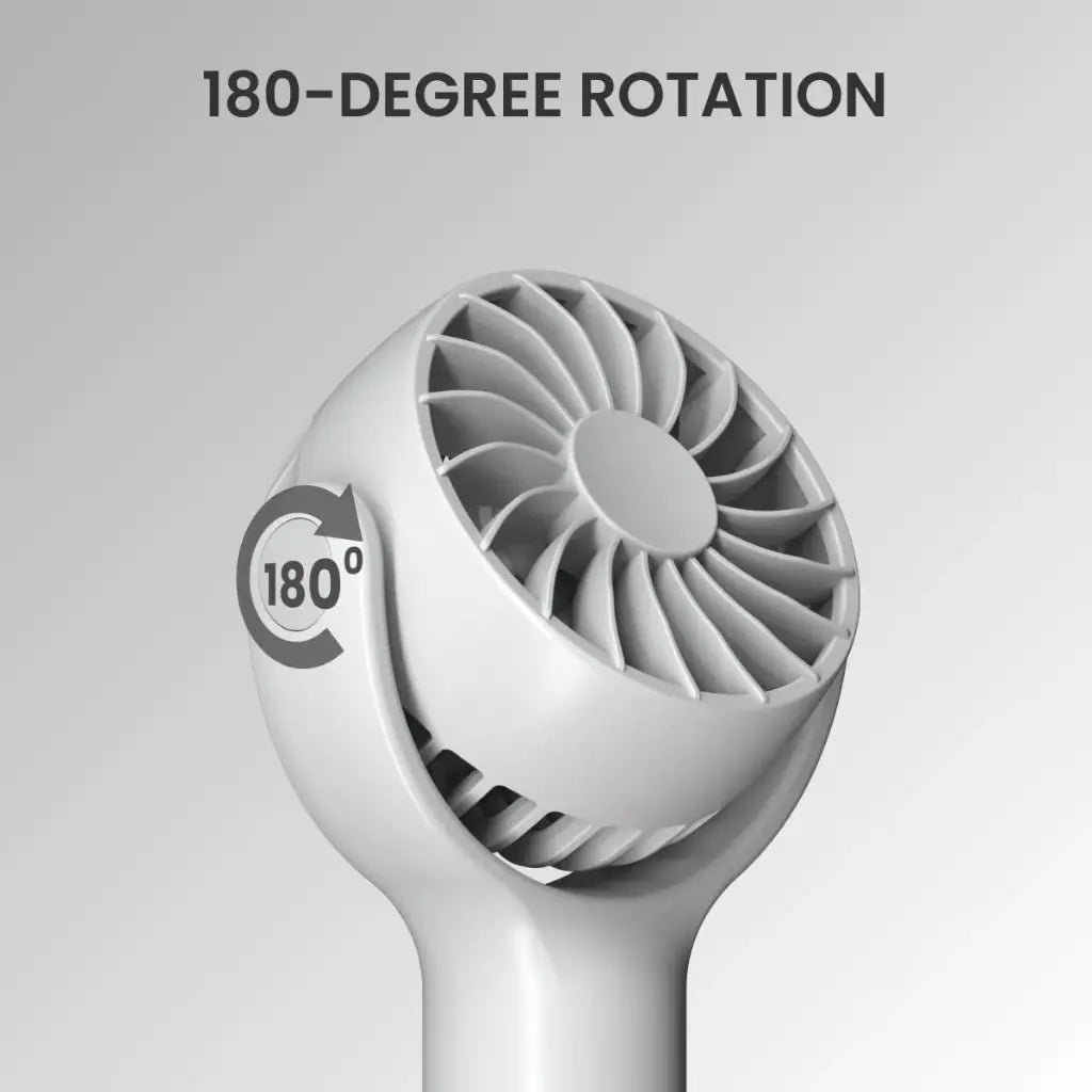 Portronics Toofan Mini POR 1926 Portable Rechargeable Mini Fan 7800 RPM-tpstech.in