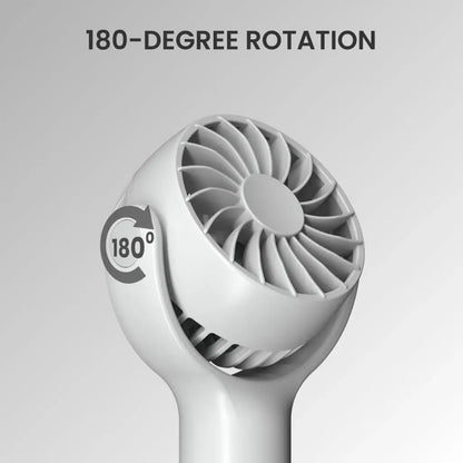 Portronics Toofan Mini POR 1926 Portable Rechargeable Mini Fan 7800 RPM-tpstech.in