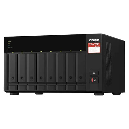 QNAP TS-873A-8G Quad Core 8 Bay Desktop Network Attached Storage Enclosure - Black-1-TPSTECH