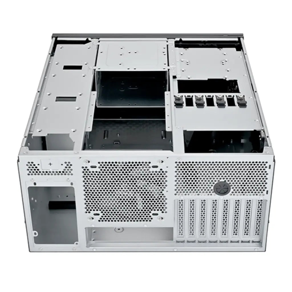 SilverStone RM53-502 5U Rackmount Server Chassis Supports SSI-EEB ATX 360mm Radiator Dual PSU-tpstech.in