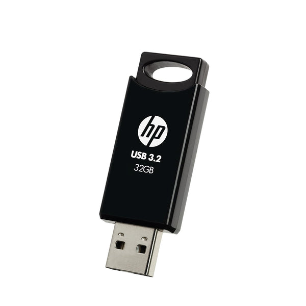 HP 712W 32GB USB 3.2 Flash Drive-Black