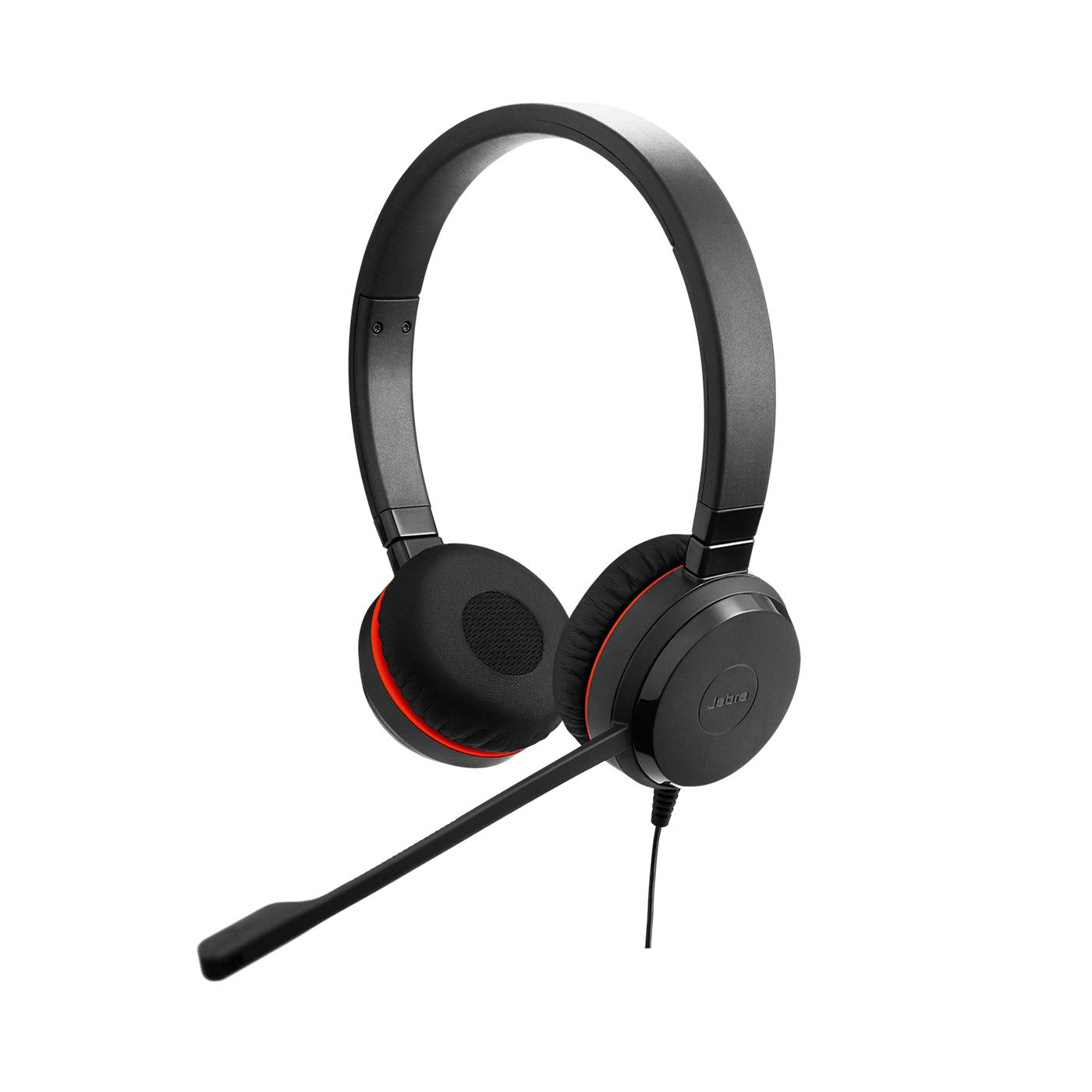 Jabra Evolve 20SE USB-A Wired On-Ear Headset with Microphone and Media Controls
