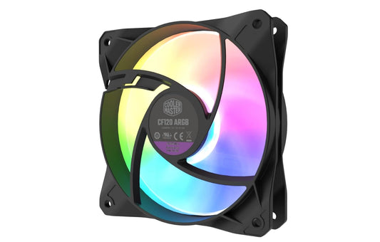 Cooler Master CF120 ARGB 120mm High Performance Computer Case Fan - Black