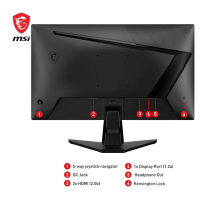 MSI G255F 25" FHD 180Hz 1ms IPS AMD FreeSync Gaming Monitor
