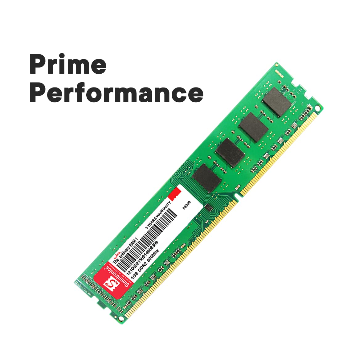 Simmtronics 1GB DDR2 Desktop RAM 800 MHz with 3 Year Warranty
