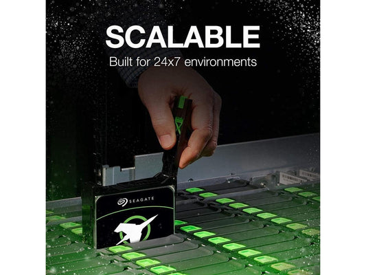 Seagate Exos X18 18TB Enterprise 3.5 Inch Hyperscale SATA 6Gb/s NAS Internal Hard Drive