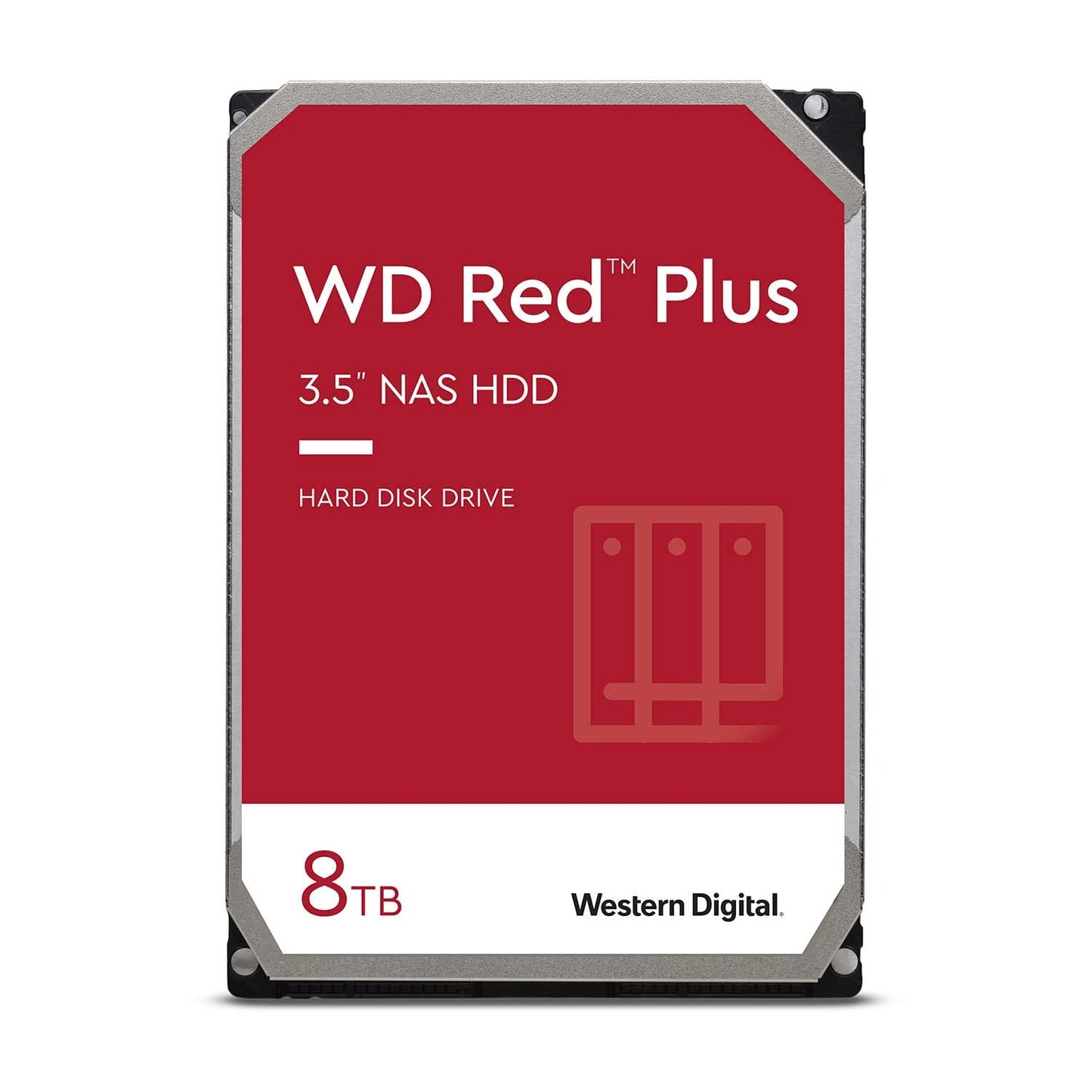 Western Digital WD Red Plus 8TB 3.5" SATA 5640RPM NAS Internal Hard Disk Drive