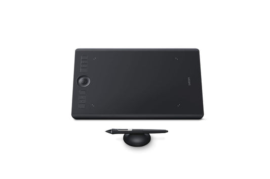 Wacom Intuos Pro Medium PTH660 Creative Tilt Recognition Bluetooth Graphics Input Tablet - Black