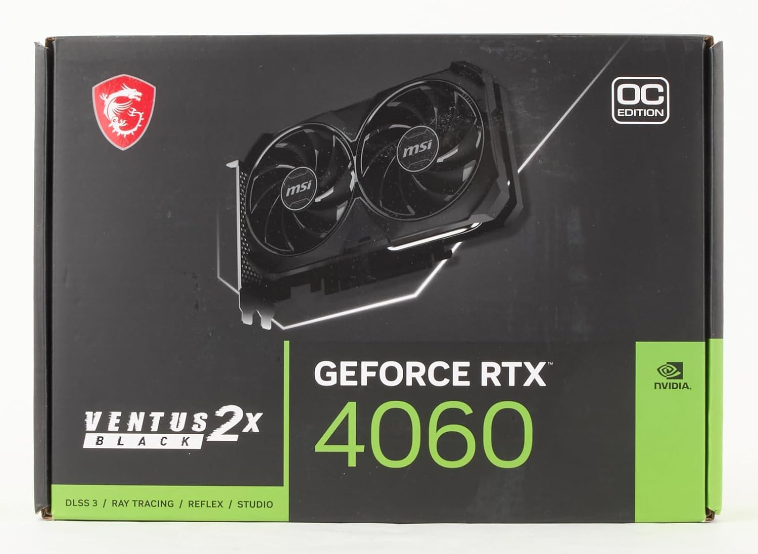 MSI GeForce RTX 4060 VENTUS 2X OC 8GB 128-Bit Graphics Card-tpstech.in