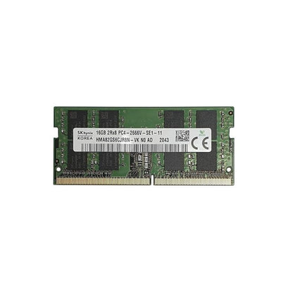 SK Hynix 16GB DDR4 RAM 2666 MHz CL19 2Rx8 260 Pin SODIMM Laptop Memory-(Pulled Out)