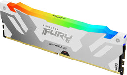 Kingston Fury Renegade RGB 16GB DDR5 7200MHz CL38 DIMM Desktop Gaming Memory - White