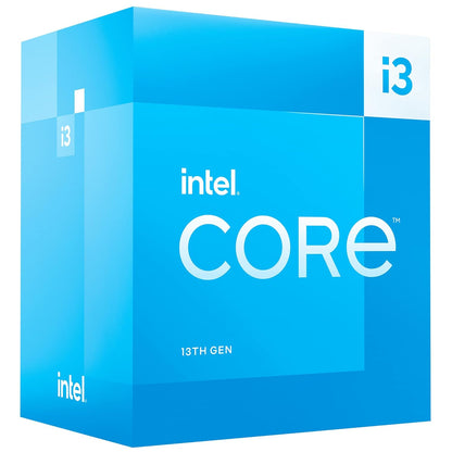 Intel Core i3-13100 upto 4.5 GHz LGA1700 Socket 4 Cores 8 Threads 12 MB Smart Cache Desktop Processor