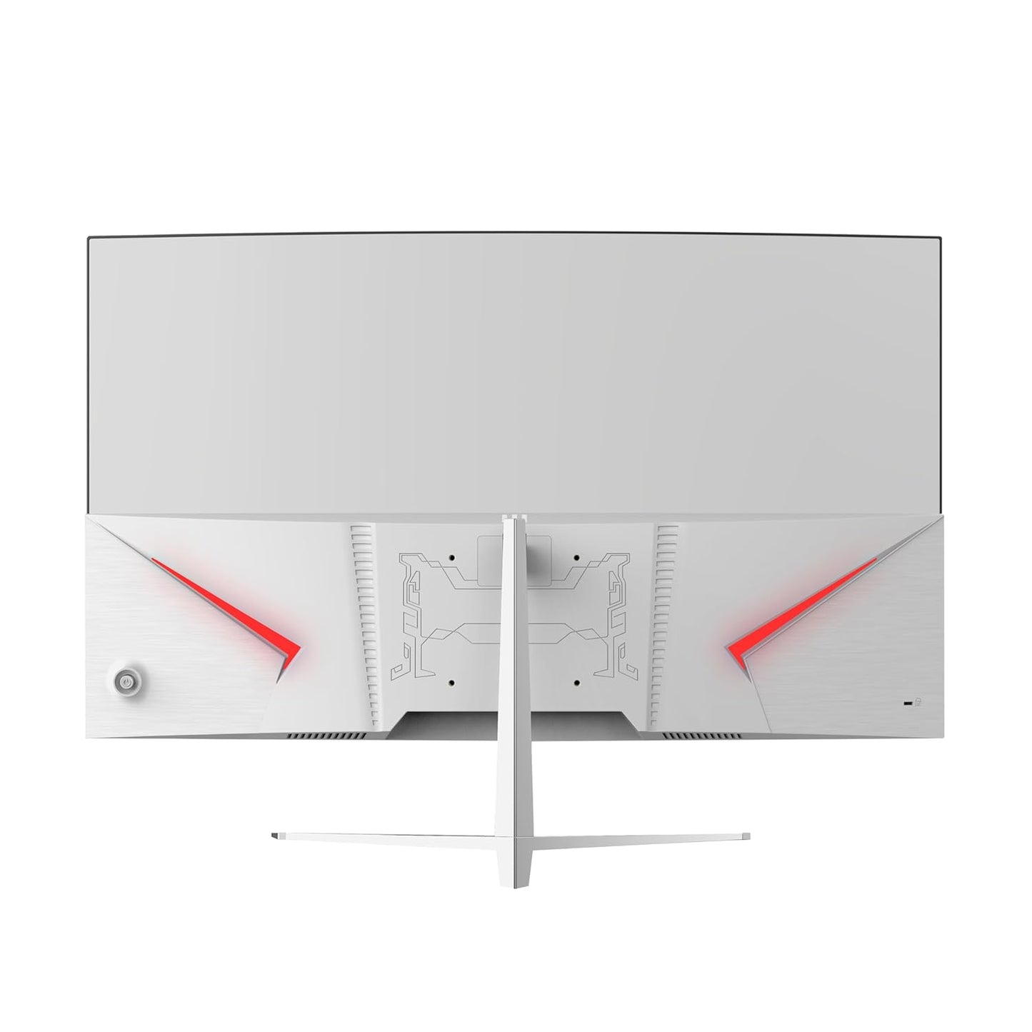 Geonix Argon 32" 75Hz 1080p Full HD LED Panel Curved Monitor with Dual Speakers - White