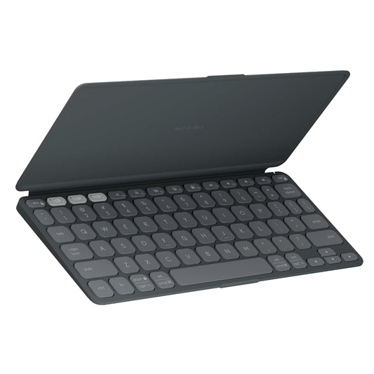 Logitech Keys-To-Go 2 Portable Bluetooth Tablet Keyboard with Built-in Cover - Graphite