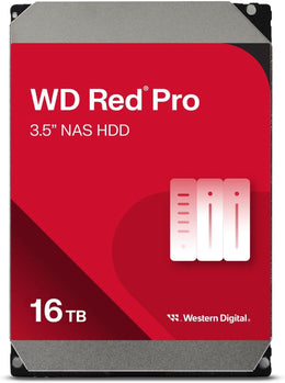 Western Digital WD Red Pro 16TB 3.5" SATA 7200RPM NAS Internal Hard Disk Drive