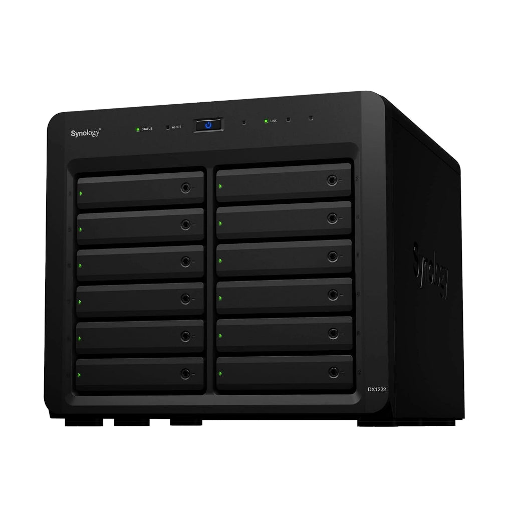 Synology DX1222 12-Bay Expansion Unit High Capacity Storage for NAS System