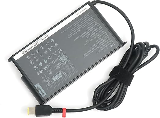Lenovo Original 230W 20V Slim Tip Pin Laptop Adapter Charger with Power Cord
