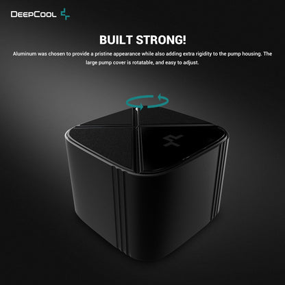 Deepcool LS520S Zero Dark BK 240mm All in one CPU Liquid Cooler - Black