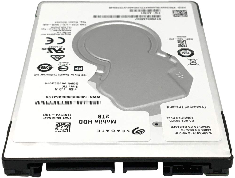 Seagate Mobile HDD 2TB 128MB Cache SATA 6.0Gb/s 2.5inch Internal Notebook Hard Drive