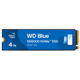 Western Digital SN5000 4TB M.2 2280 NVMe PCIe Gen4 Internal Solid State Drive - Blue