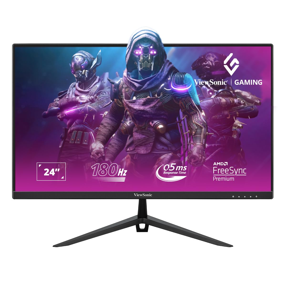 ViewSonic VX2428J Omni 24” 180Hz HDR10 1080p FHD IPS Panel Gaming Monitor with Speakers