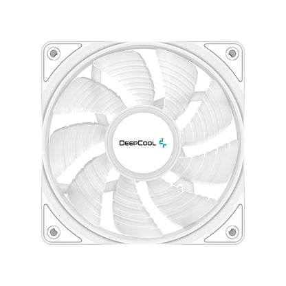 Deepcool CF120 WH MB Controlled 120mm ARGB LED Case Fan/Cooler - White