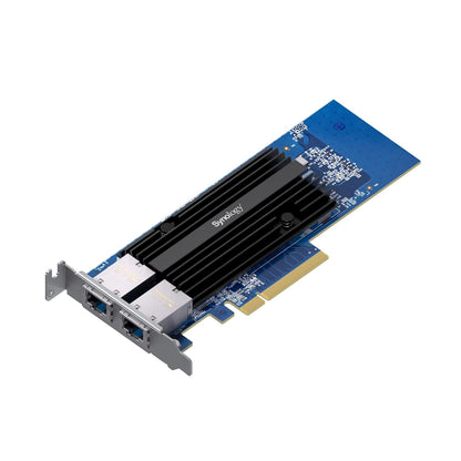Synology E10G30-T2 Dual Port 10GbE PCIe 3.0 RJ45 Ethernet Network Card for NAS