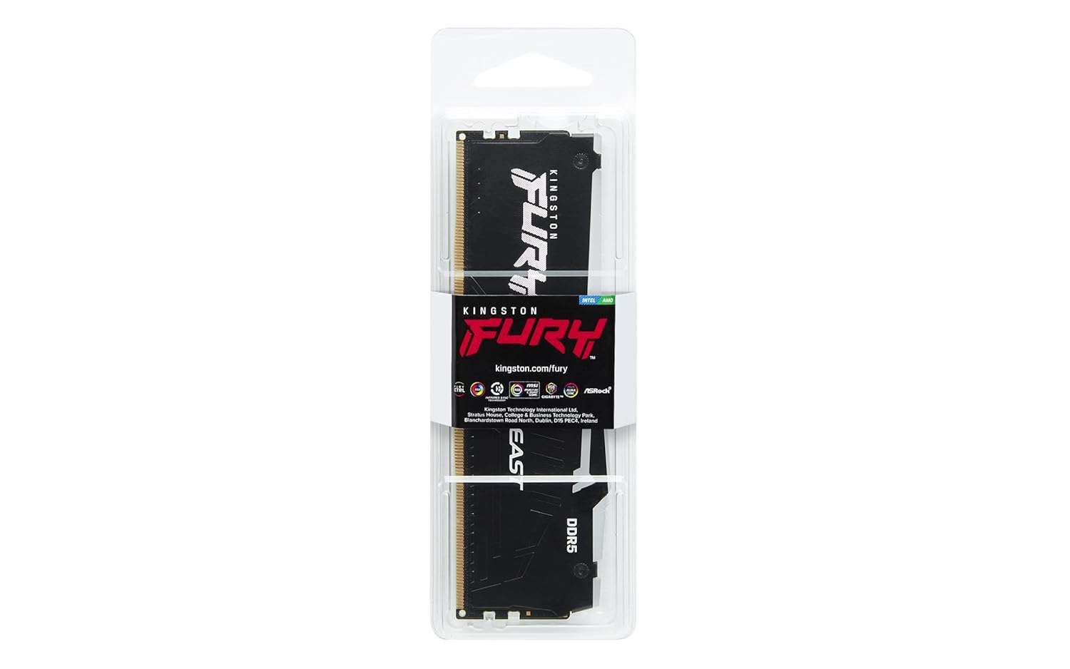 Kingston Fury Beast RGB 16GB DDR5 5600MHz Desktop Memory - tpstech.in