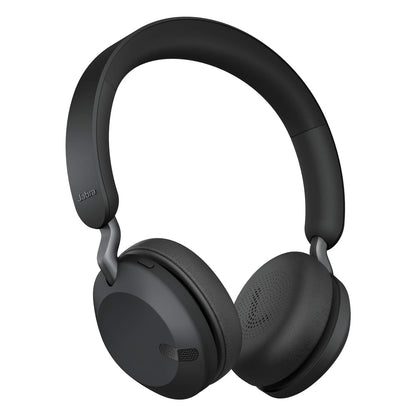 Jabra Elite 45H On Ear Wireless Bluetooth Noise Cancellation Headphone with Mic Titanium Black