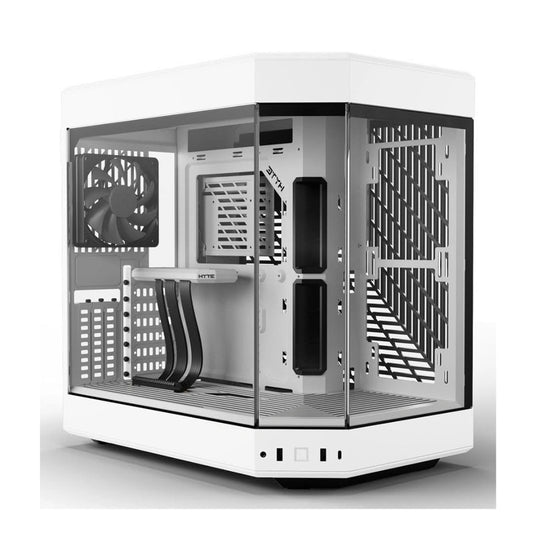 HYTE Y60 Premium Mid-Tower PC ATX Case with Panoramic Glass-White