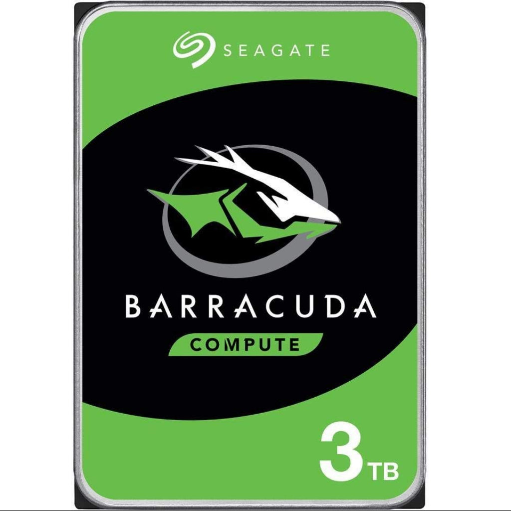 Seagate Barracuda 3TB 3.5‑Inch SATA 6 Gb/s 5400 RPM 256 MB Cache Internal Hard Drive