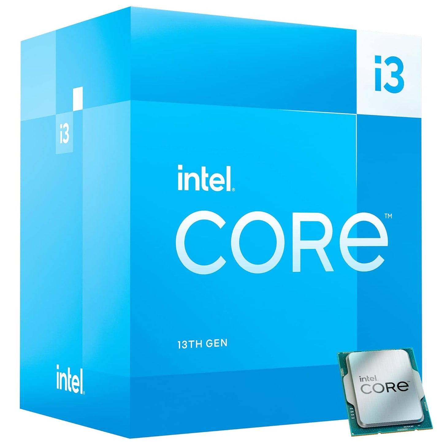 Intel Core i3-13100 upto 4.5 GHz LGA1700 Socket 4 Cores 8 Threads 12 MB Smart Cache Desktop Processor