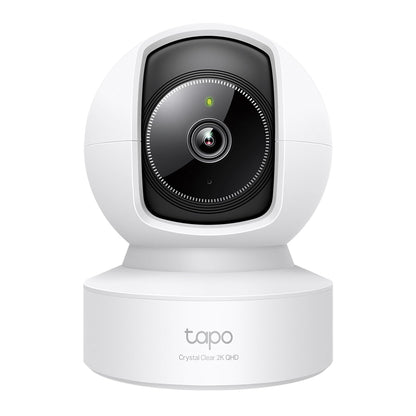 TP-Link Tapo C222 4MP 2K QHD 1440p Pan/Tilt AI Home Security Wi-Fi Camera - White