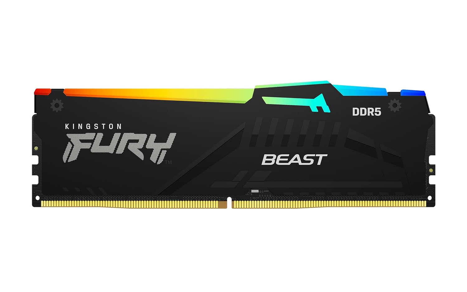Kingston Fury Beast RGB 16GB DDR5 5600MHz Desktop Memory - tpstech.in