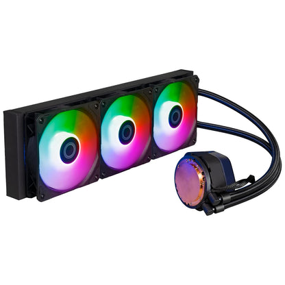 Cooler Master MasterLiquid 360 ATMOS ARGB 360mm AIO CPU Liquid Cooler - Black