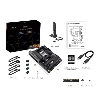 ASUS ProArt X870E Creator WiFi DDR5 AM5 ATX Motherboard with 10G Ethernet-tpstech.in