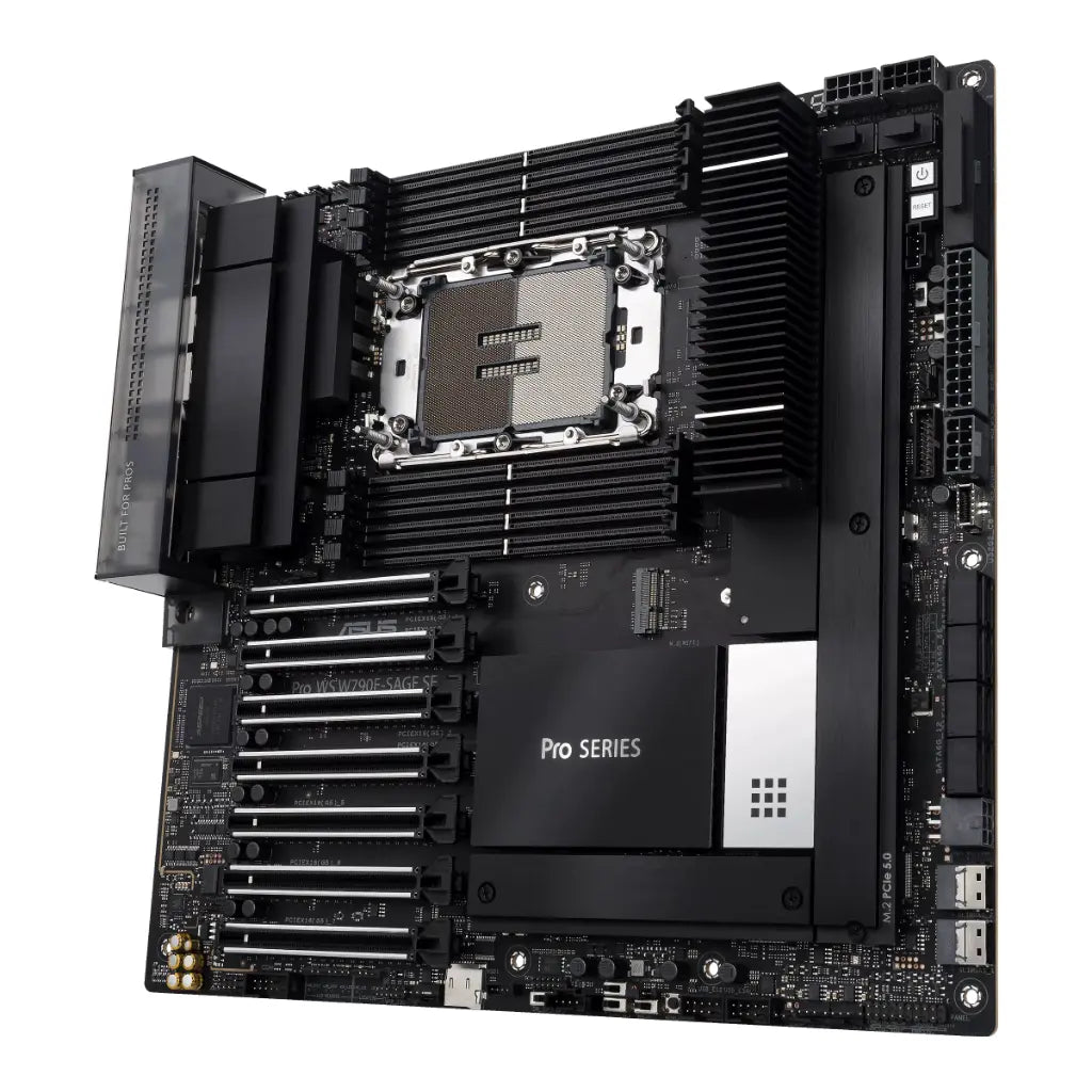 ASUS Pro WS W790E‑SAGE SE W790 LGA4677 EEB DDR5 Workstation Motherboard-tpstech.in