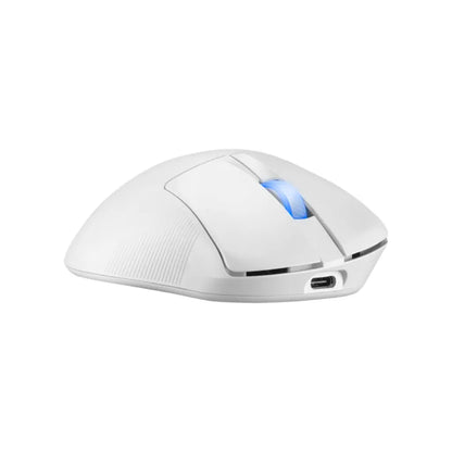 ASUS ROG Keris II Ace Wireless Gaming Mouse 42000 DPI - White-tpstech.in