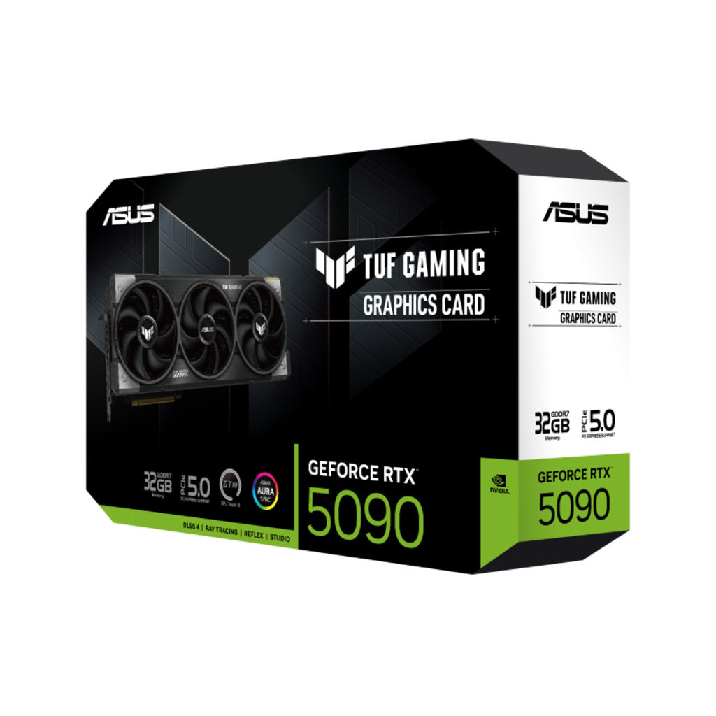 グラフィックボード・グラボ・ビデオカード ASUS GeForce RTX 5090 TUF GAMING 32GB ASUS TUF RTX 5090 32 GB GDDR7 PCIe 5.0 Graphics Card - tpstech.in