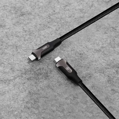 Cadyce CA-CC140 USB-C 3.1 Gen2 Sync & Charge Cable 140W PD 4K@60Hz-tpstech.in