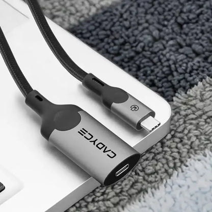 Cadyce CA-CX12 USB Type-C 3.0 Gen 1 Male to Female Extension Cable 12M-tpstech.in