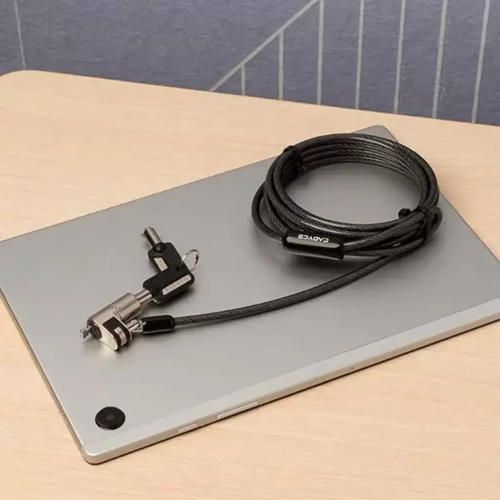 Cadyce CA-KNANOCLK Keyed Nano Security Cable Lock with 2 Keys 2M-tpstech.in